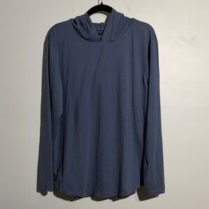 CUTS Curve Hem Pyca Pro Hooded Shirt Men’s Size XL Performance Long Sleeves